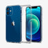 ACS01618 - iPhone 12 Pro Max Case Ultra Hybrid in crystal clear showing the back